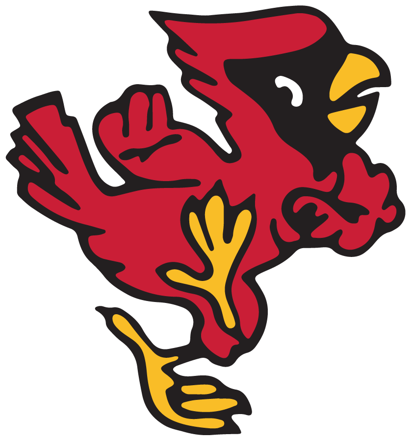 Ball State Cardinals 1965-1990 Primary Logo diy iron on heat transfer...